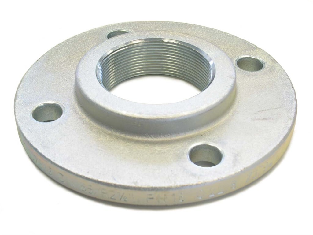 DIN 2565  C   3/4" RSt 37-2 PN6           Gewindeflansch mit Ansatz